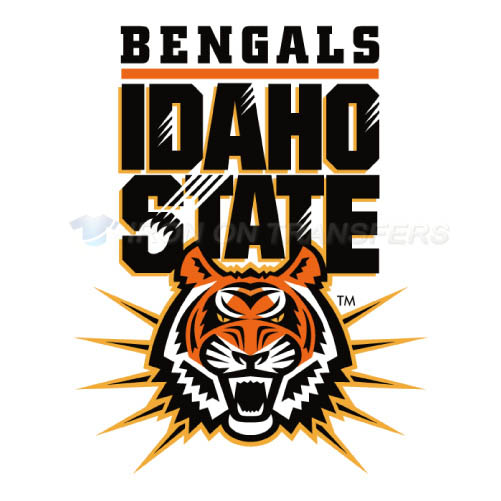 Idaho State Bengals Iron-on Stickers (Heat Transfers)NO.4587